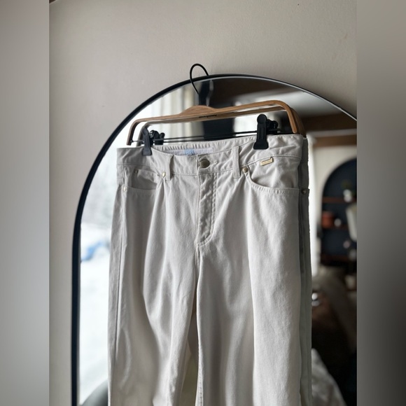 ESACADA SPORT | white high rise flare denim | size euro  38 - Picture 3 of 5